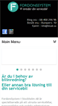 Mobile Screenshot of fordonssystem.com